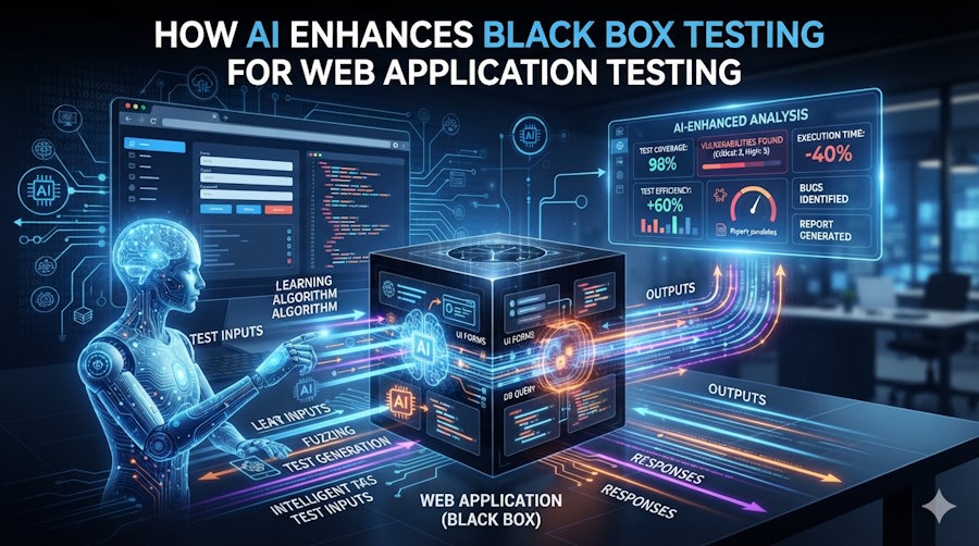 How AI Enhances Black Box Testing for Web Application Testing