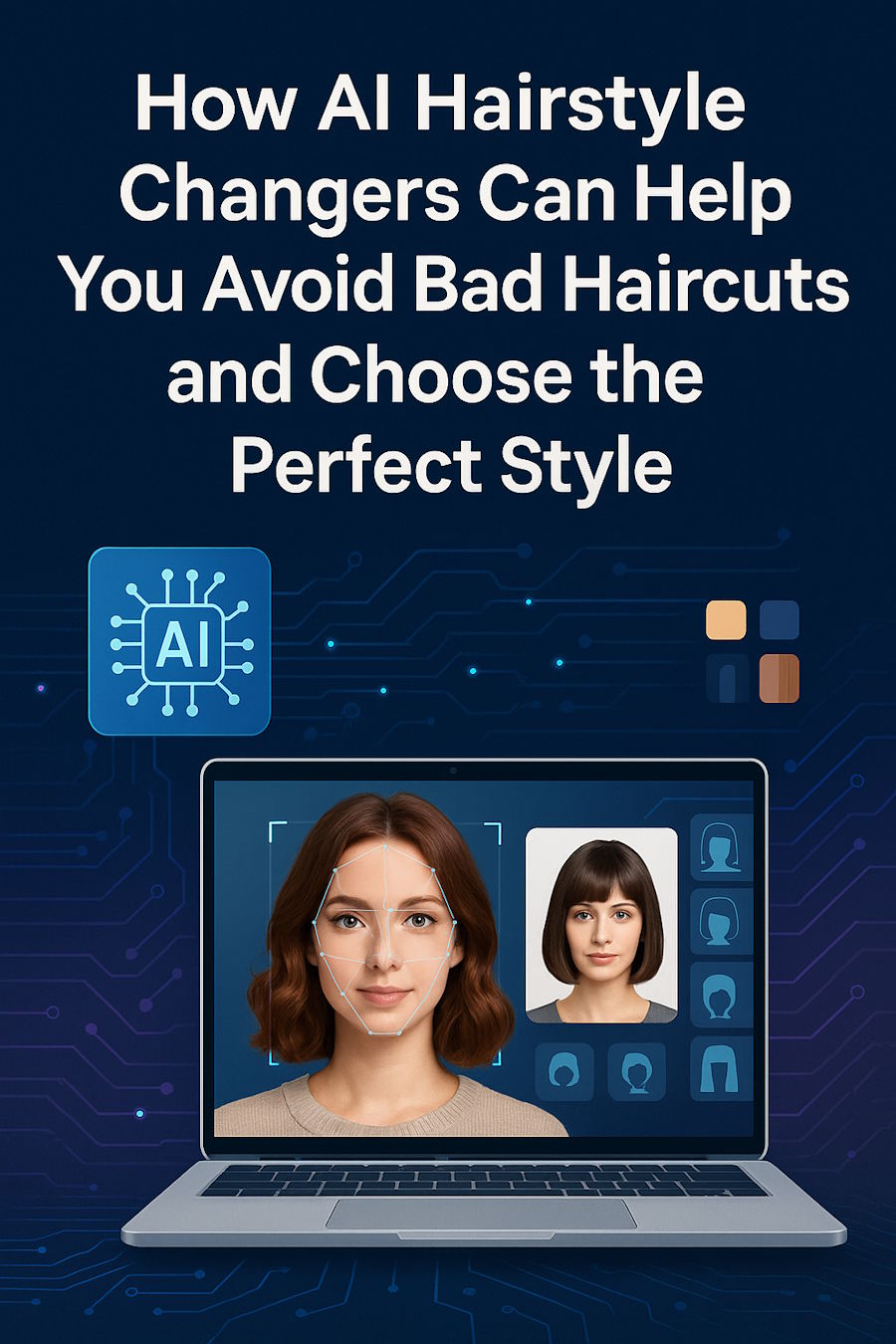How AI Hairstyle Changers Can Help You Avoid Bad Haircuts and Choose the Perfect Style