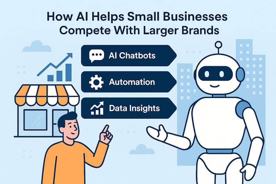 How AI Helps Small Businesses Compete With Larger Brands