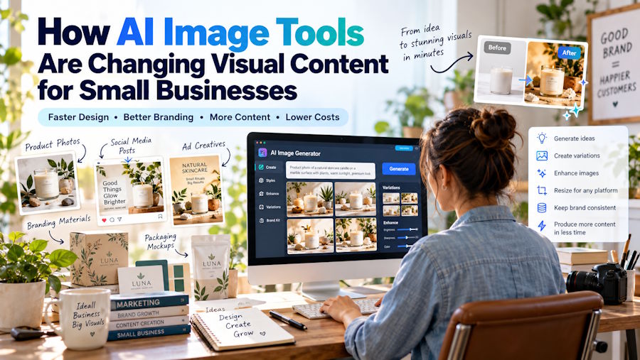 How AI Image Tools Are Changing Visual Content for Small Businesses