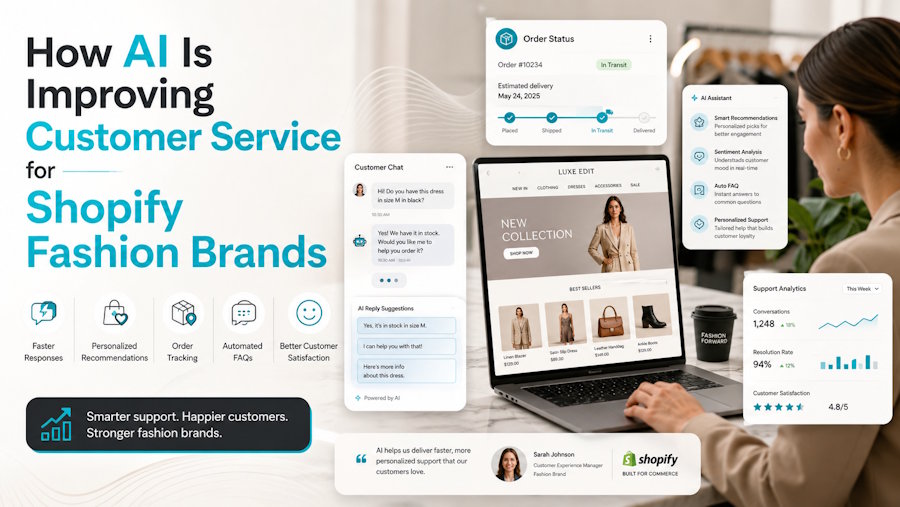 How AI Is Improving Customer Service for Shopify Fashion Brands
