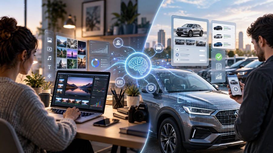 How AI is Quietly Reshaping Today’s World: From Digital Content to Buying Used Cars