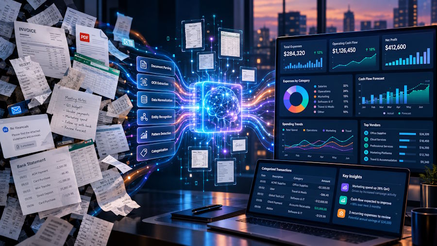 How AI Is Turning Unstructured Financial Data Into Useful Business Information