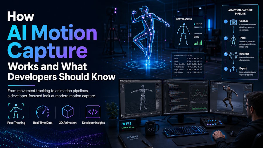 How AI Motion Capture Works and What Developers Should Know