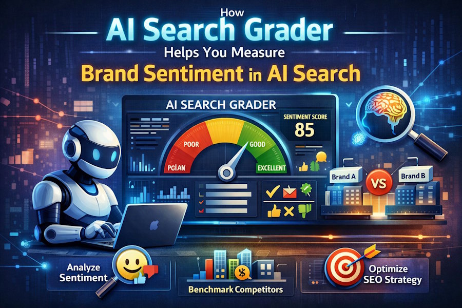 How AI Search Grader Helps You Measure Brand Sentiment in AI Search
