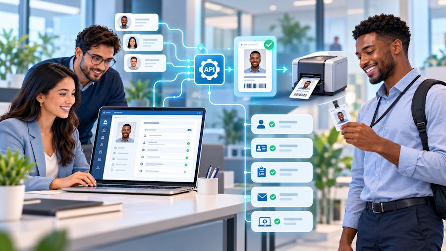 How APIs Are Automating Employee ID Badge Creation and Onboarding