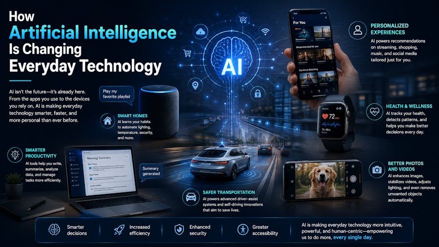 How Artificial Intelligence Is Changing Everyday Technology