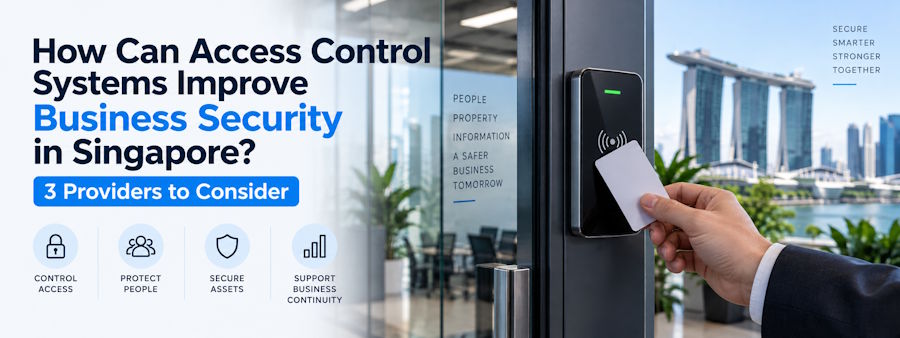 How Can Access Control Systems Improve Business Security in Singapore? 3 Providers to Consider