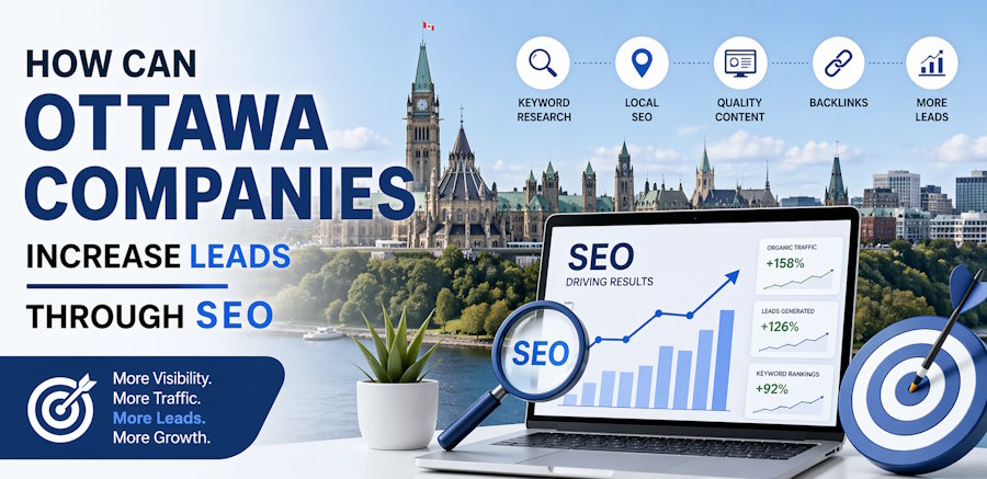 How Can Ottawa Companies Increase Leads Through SEO?