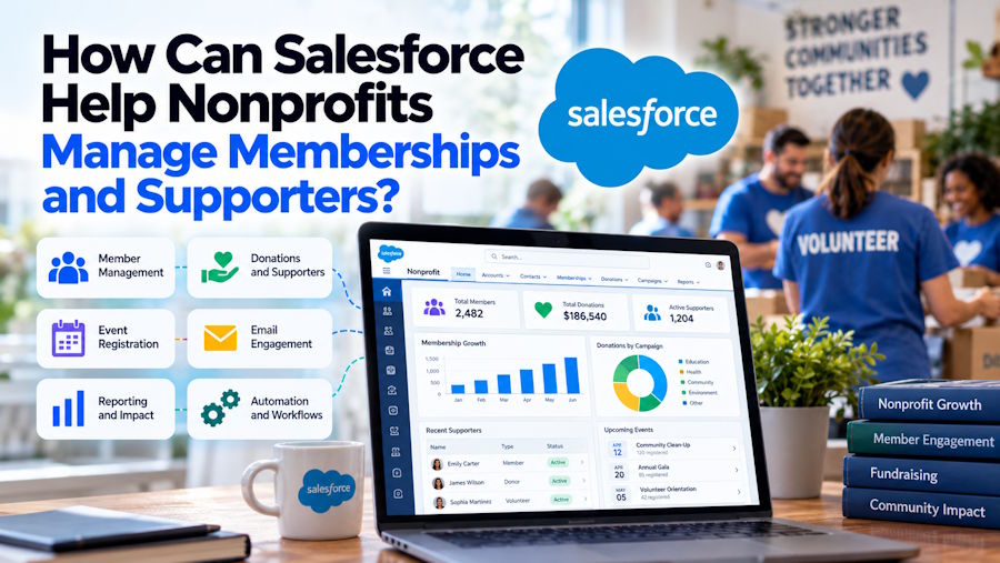 How Can Salesforce Help Nonprofits Manage Memberships and Supporters?