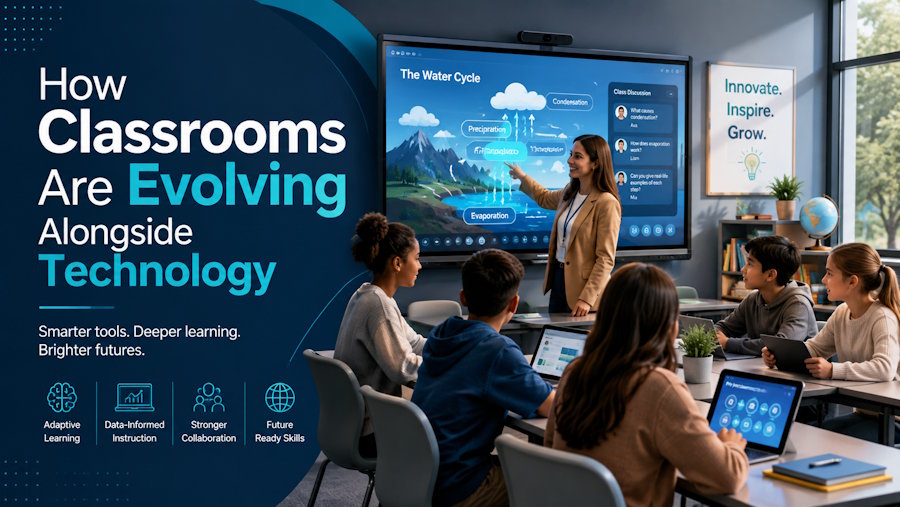 How Classrooms Are Evolving Alongside Technology