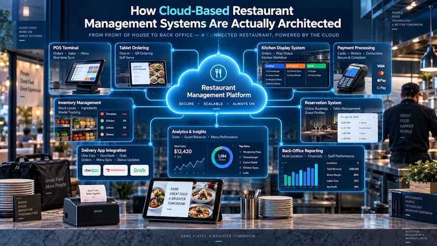 How Cloud-Based Restaurant Management Systems Are Actually Architected