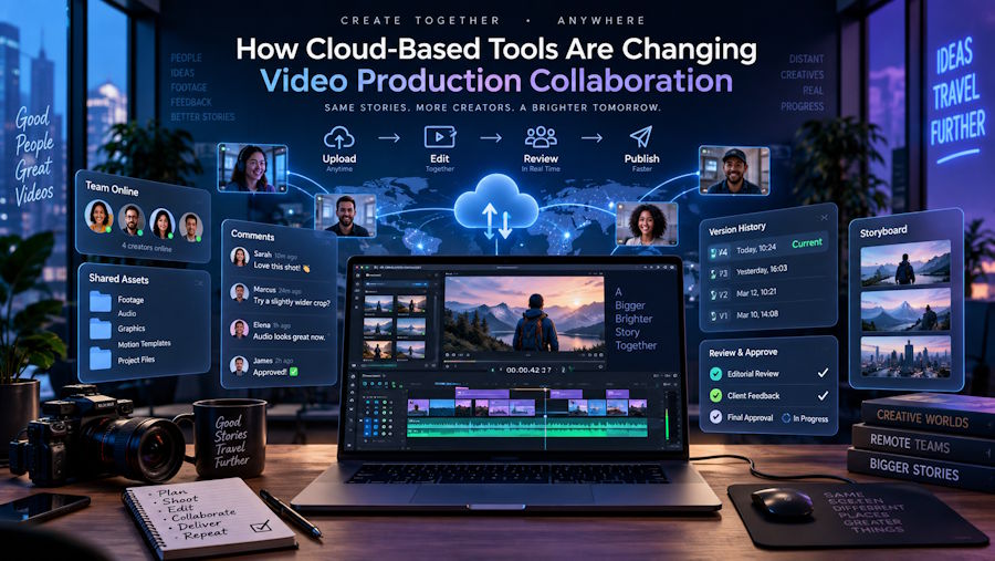 How Cloud-Based Tools Are Changing Video Production Collaboration
