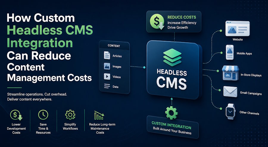 How Custom Headless CMS Integration Can Reduce Content Management Costs