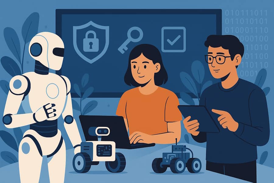 How Cybersecurity Is Becoming Core to Robotics Education
