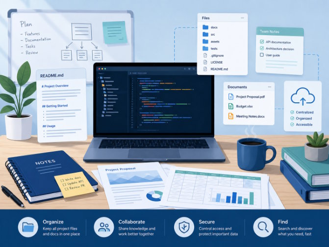 How Developers and Small Teams Organize Project Files, Notes, and Office Documents