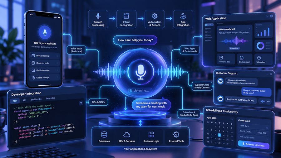 How Developers Can Build AI Voice Agents Into Modern Applications