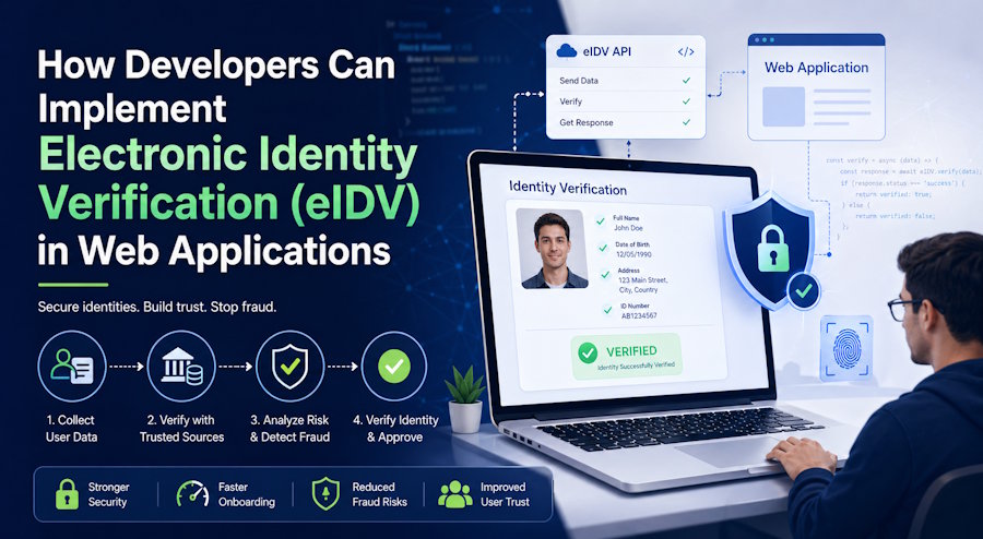 How Developers Can Implement Electronic Identity Verification (eIDV) in Web Applications