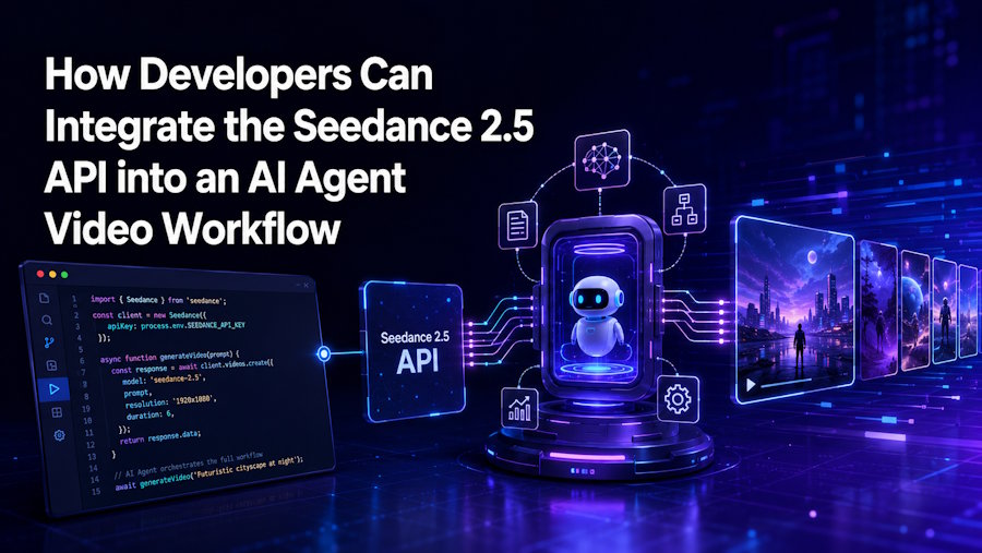 How Developers Can Integrate the Seedance 2.5 API into an AI Agent Video Workflow