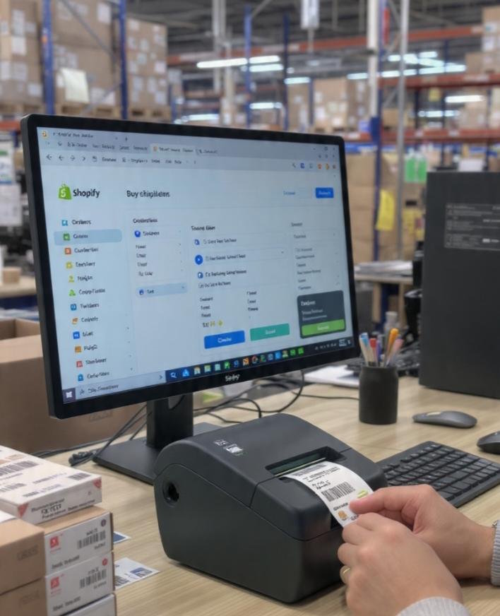 How Do You Print Shopify Shipping Labels with a Thermal Printer?