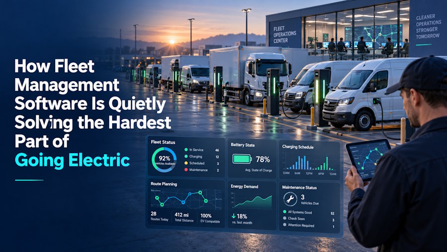 How Fleet Management Software Is Quietly Solving the Hardest Part of Going Electric