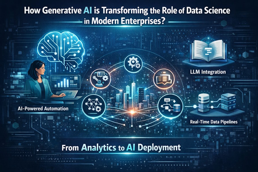 How Generative AI Is Transforming the Role of Data Science in Modern Enterprises?