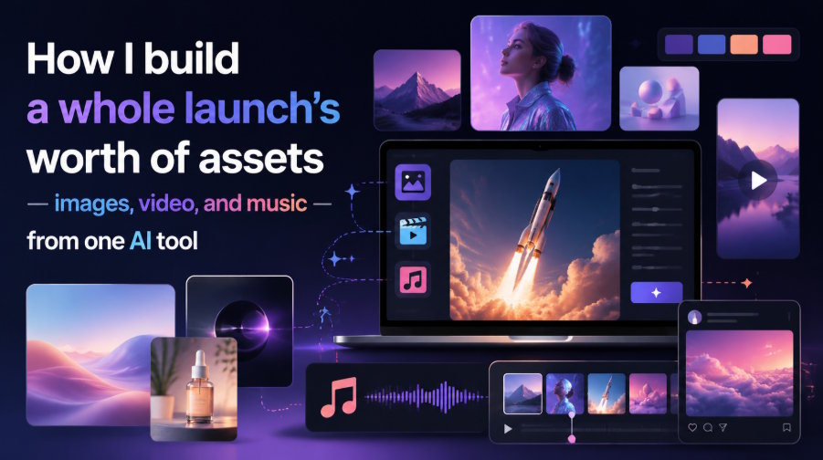 How I build a whole launch's worth of assets from one AI tool
