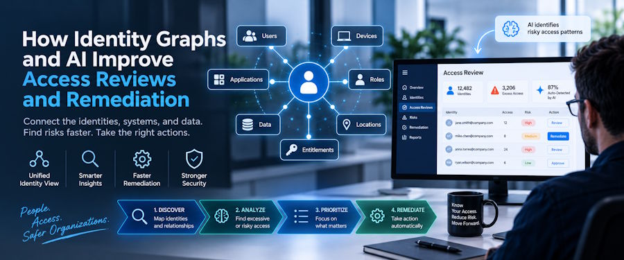 How Identity Graphs and AI Improve Access Reviews and Remediation