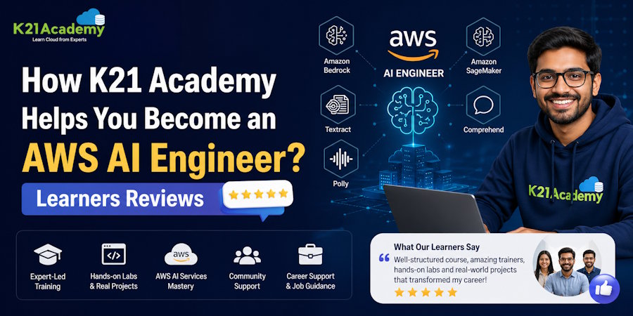 How K21 Academy Helps You Become an AWS AI Engineer? Learners Reviews