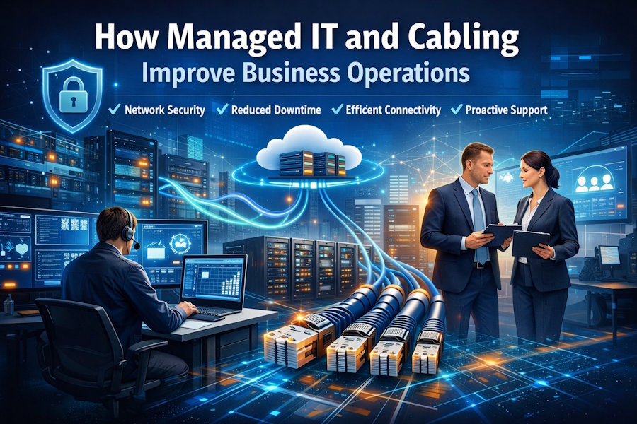 How Managed IT and Cabling Improve Business Operations