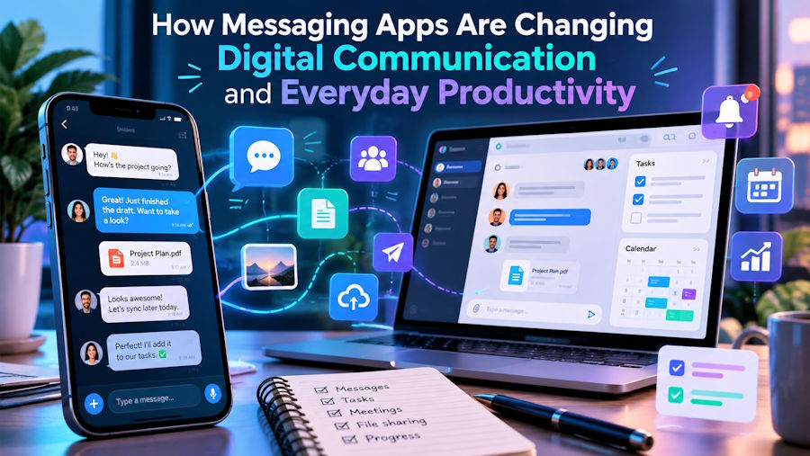 How Messaging Apps Are Changing Digital Communication and Everyday Productivity