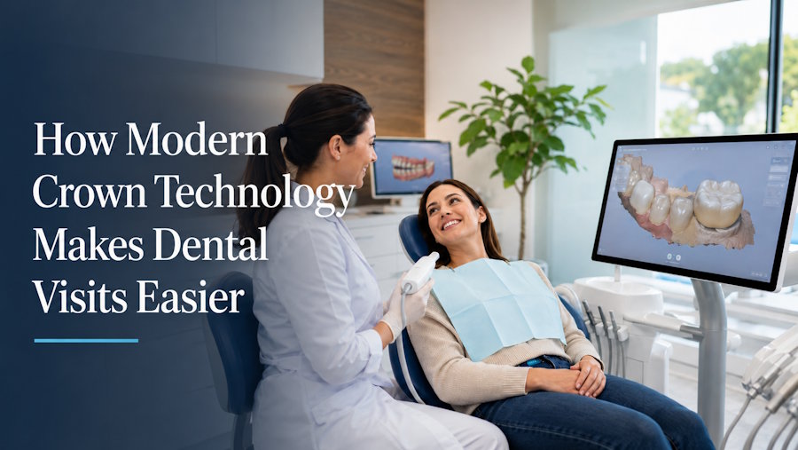 How Modern Crown Technology Makes Dental Visits Easier