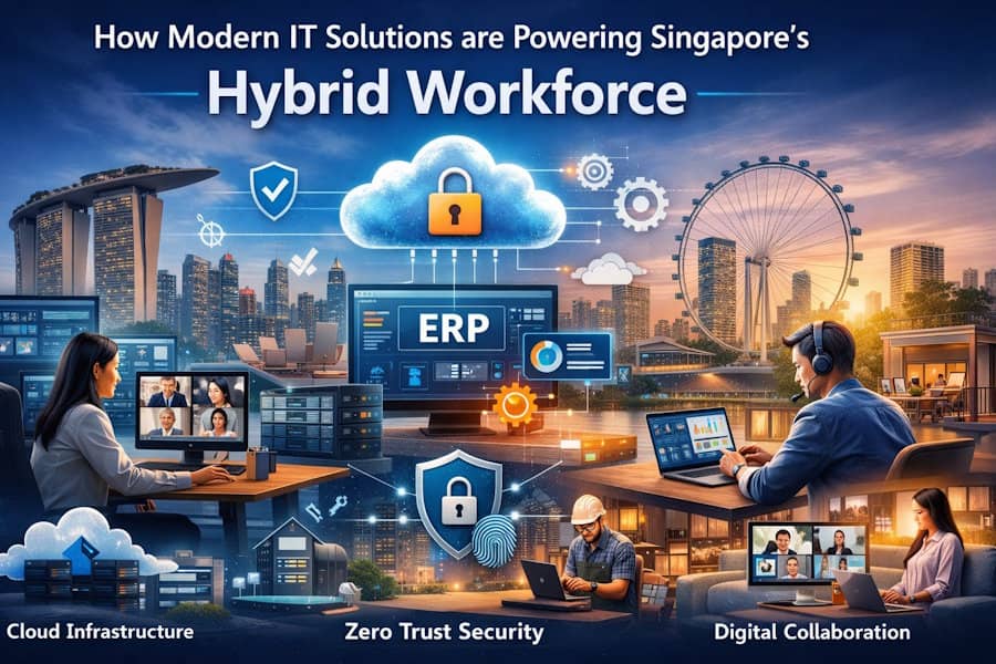 How Modern IT Solutions are Powering Singapore’s Hybrid Workforce