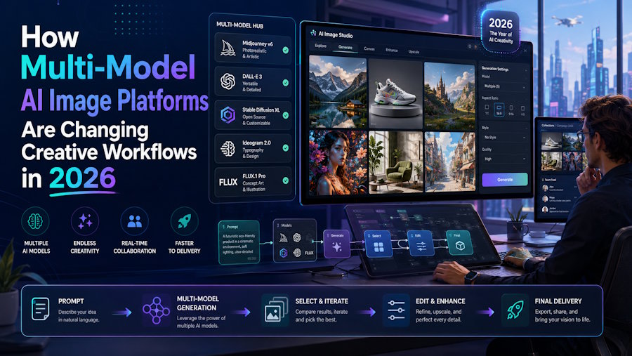 How Multi-Model AI Image Platforms Are Changing Creative Workflows in 2026
