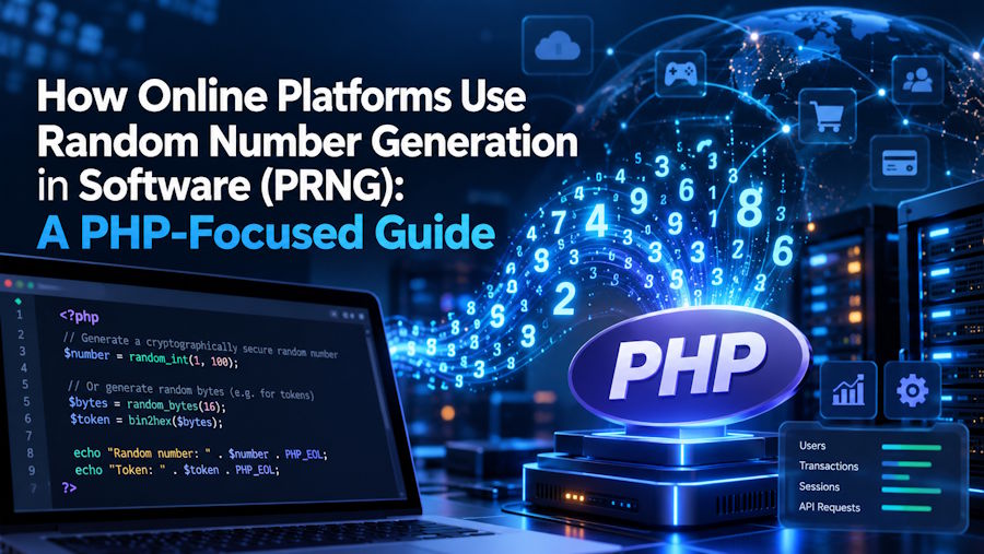 How Online Platforms Use Random Number Generation in Software (PRNG): A PHP-Focused Guide
