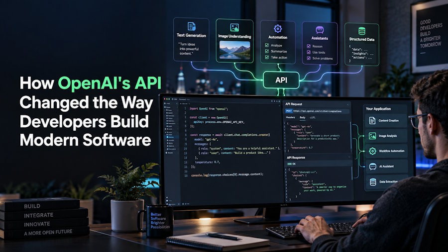 How OpenAI's API Changed the Way Developers Build Modern Software