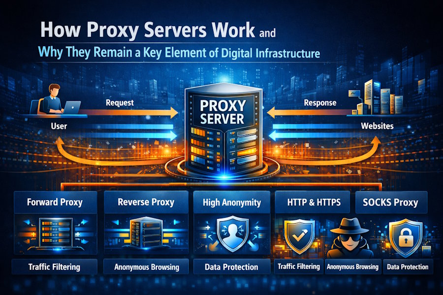 How Proxy Servers Work and Why They Remain a Key Element of Digital Infrastructure