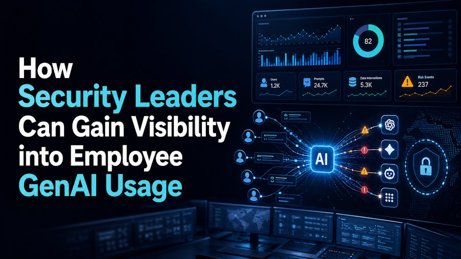 How Security Leaders Can Gain Visibility into Employee GenAI Usage