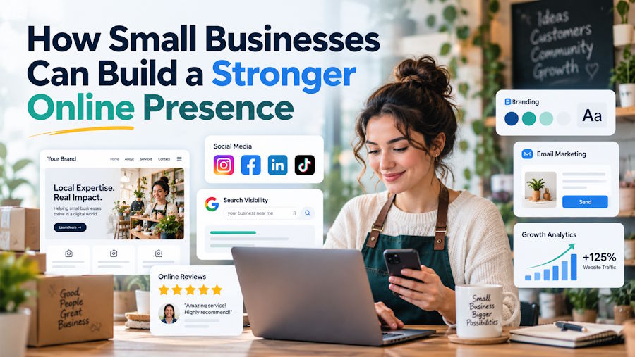 How Small Businesses Can Build a Stronger Online Presence