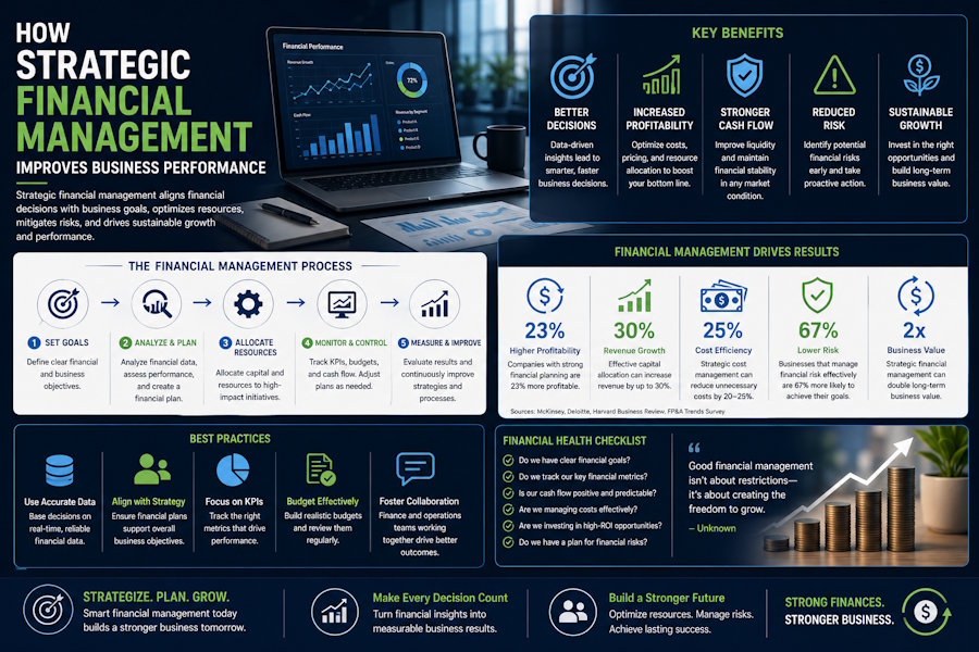 How Strategic Financial Management Improves Business Performance