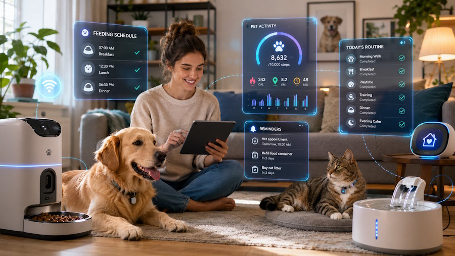How Technology Can Help Pet Owners Build Better Indoor Routines