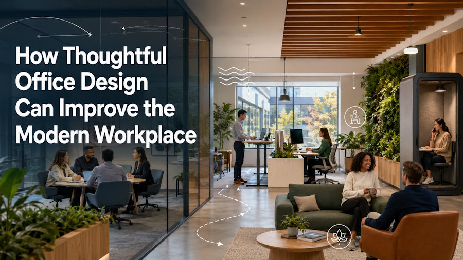 How Thoughtful Office Design Can Improve the Modern Workplace