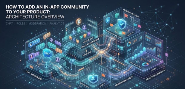 How to add an in-app community to your product: architecture overview