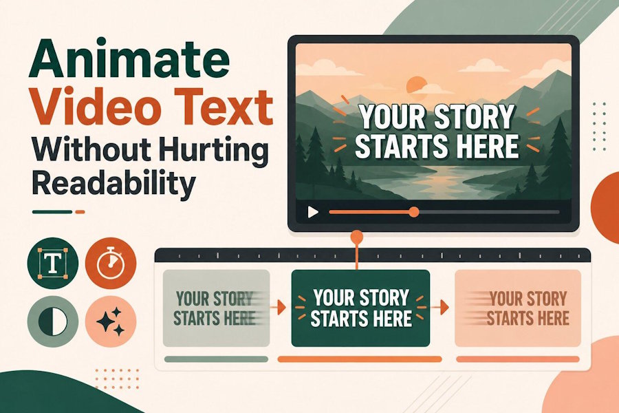 How to Animate Text in a Video without Making It Hard to Read