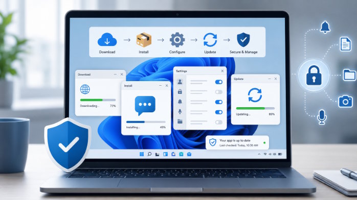 How to Build a Safe Installation and Update Workflow for Windows Messaging Apps