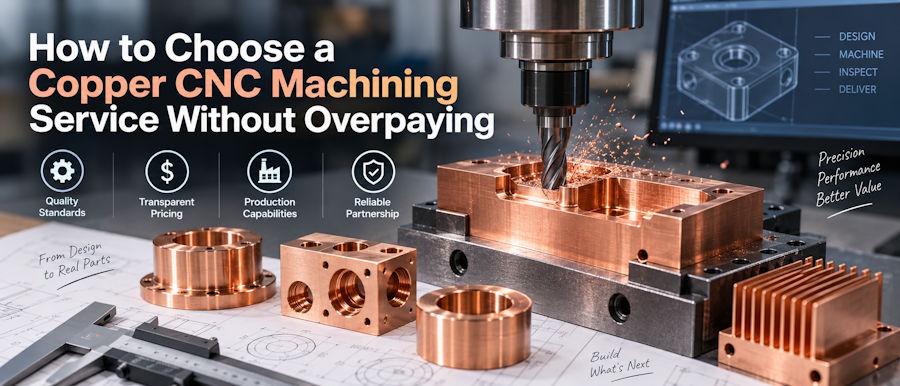 How to Choose a Copper CNC Machining Service Without Overpaying