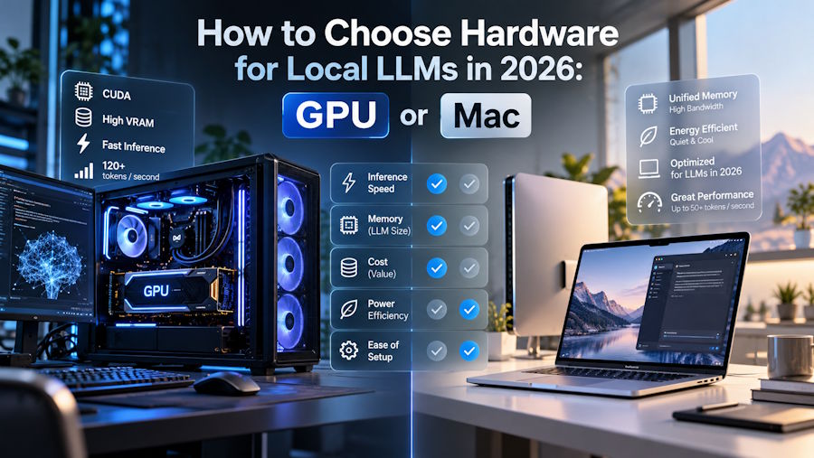 How to Choose Hardware for Local LLMs in 2026: GPU or Mac