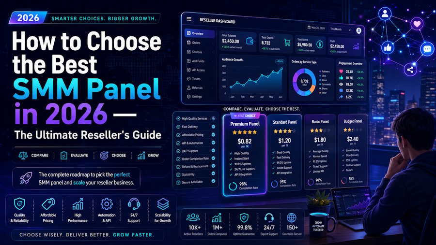 How to Choose the Best SMM Panel in 2026 — The Ultimate Reseller's Guide