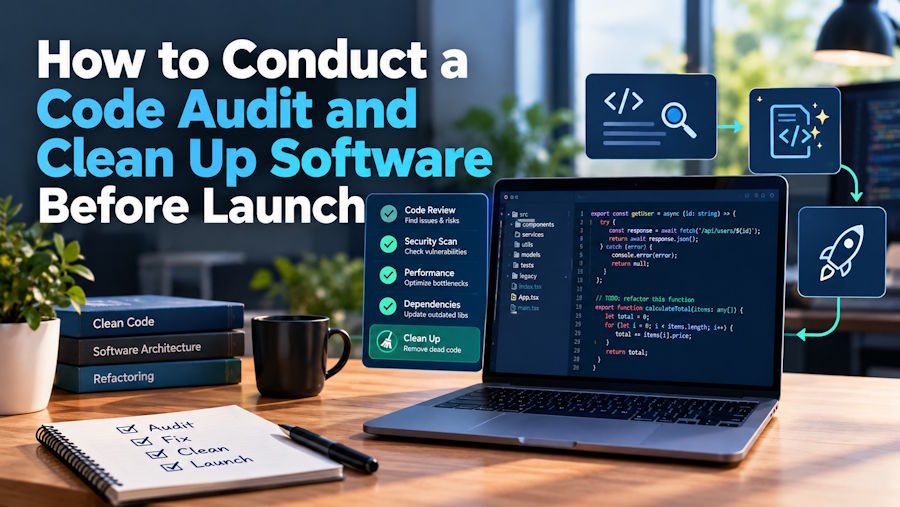 How to Conduct a Code Audit and Clean Up Software Before Launch