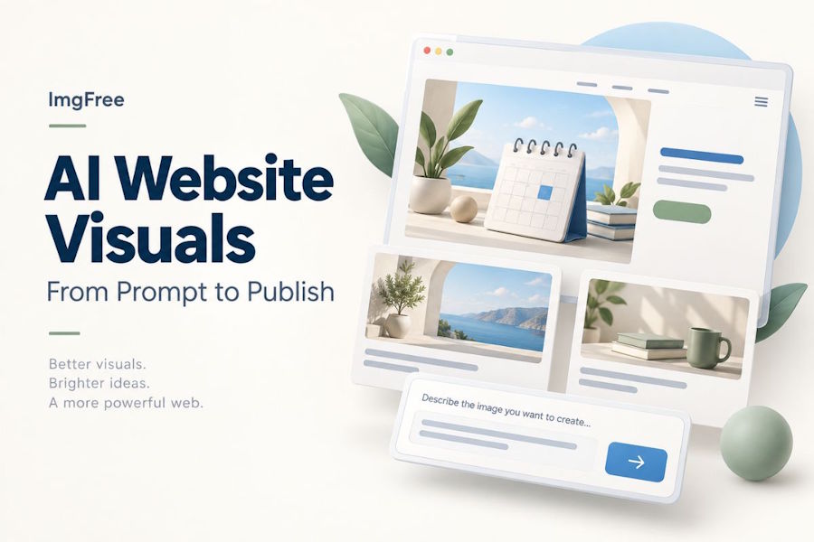 How to Create Website Visuals With AI: From Prompt to Publish